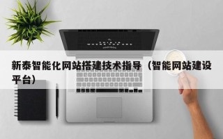 酒泉新泰智能化网站搭建技术指导（智能网站建设平台）